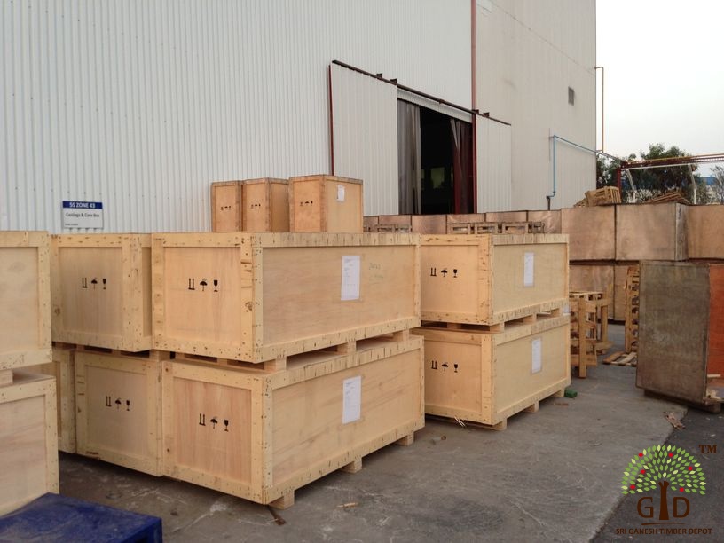 Industrial Export Packaging Plywood Box