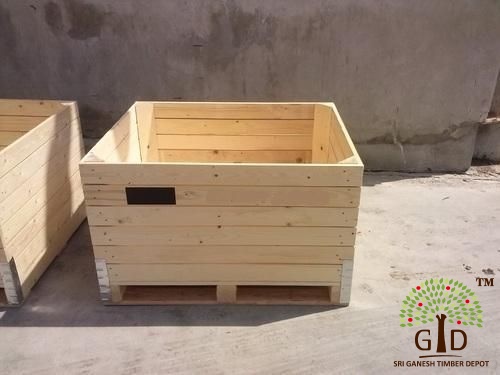 Wooden Storage Crate-Pine Wood