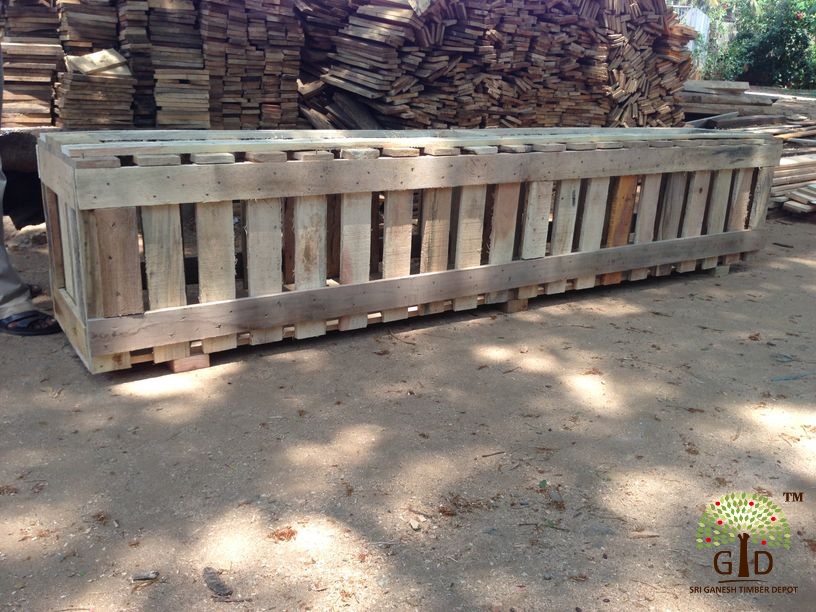 Industrial Heavy Duty Wooden Crate-Jungle Wood