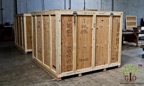 Industrial Ply Wood Crate