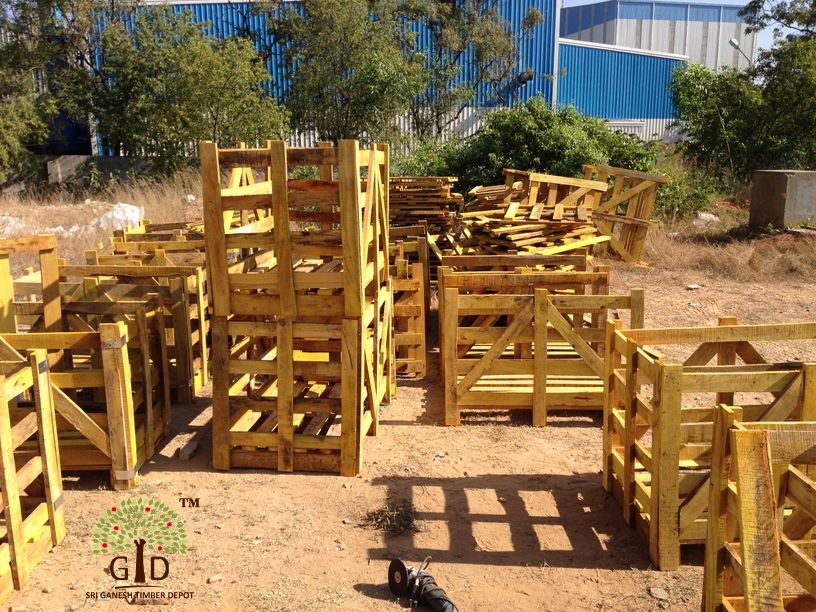 Wooden Packaging Crate-Jungle Wood